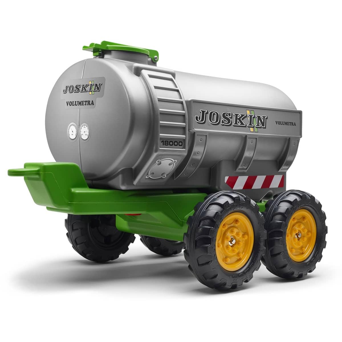FALK - Remorque citerne Joskin avec robinet et épandeur - Dès 3 ans - Fabriqué en France - Capacité 30 Litres - Compatible tracteurs et tractopelles Falk 3/7 ans - 943JK
