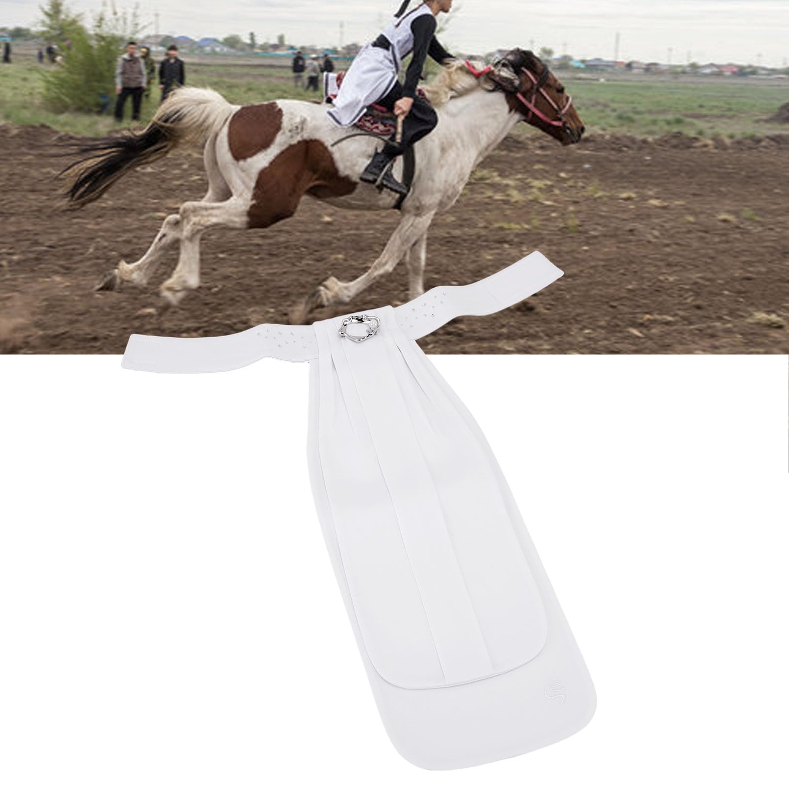 Pongnas Dressage Necktie für Reiter – Polyester-Polyurethan