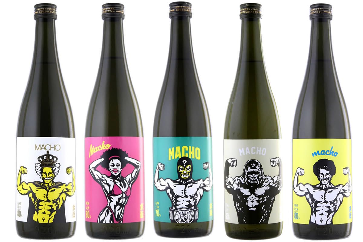 日本酒 Macan2016 Amazon.co.jp: マッチョ macho 720×5本セット 大盃 牧野酒造