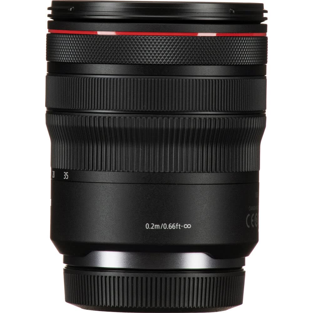 Canon RF 14-35mm f/4L IS USM Lens (4857C002) + Filter Kit + Cap