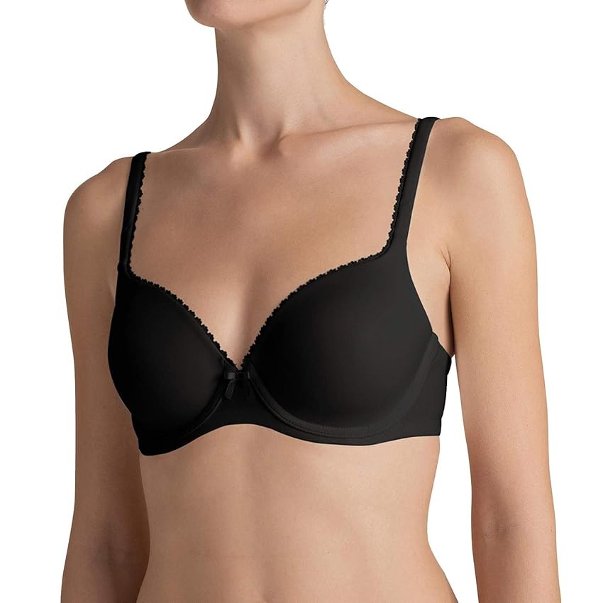 Triumph Donna Perfectly Soft WHP, T-Shirt Bra, BLACK, 3D