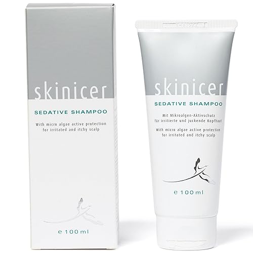 Spirularin Skinicer - Champú calmante para el cuero cabelludo irritado y con protección activa de microalgas, champú para cuero cabelludo sensible,