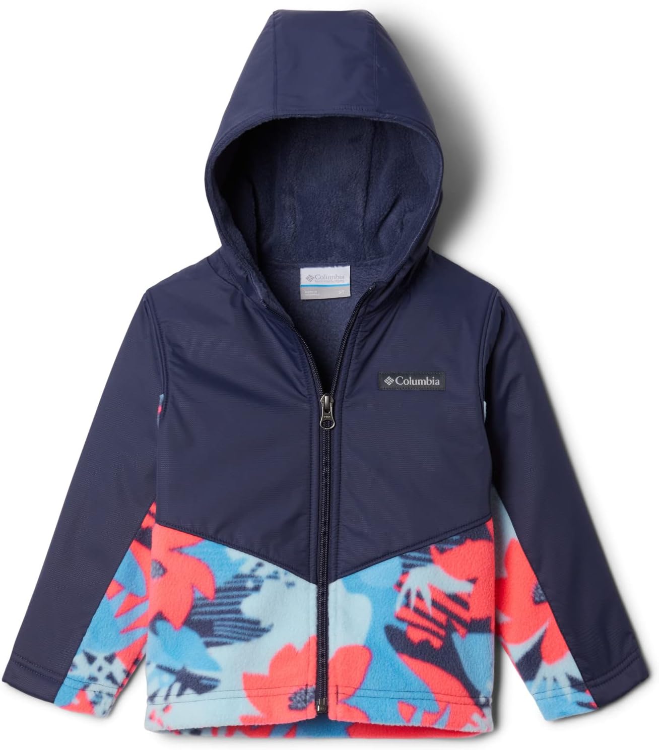 Columbia baby-girls Steens Mountain Overlay Hoodie