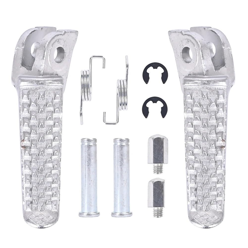 Repose-pieds moto CBR600RR paire de cales-pieds alu CNC noirs