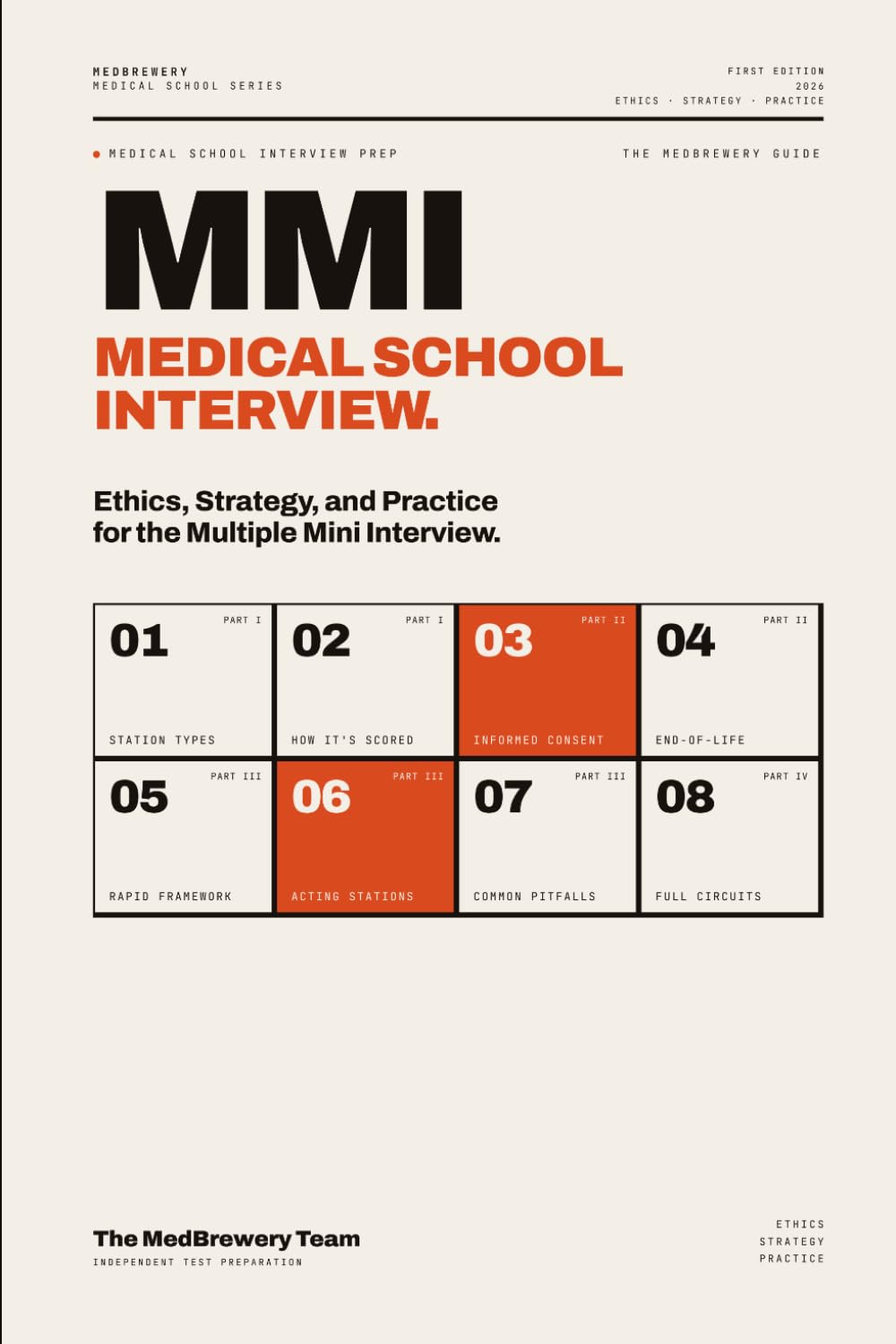 MMI Medical School Interview: Ethics, Strategy, and Practice for the Multiple Mini Interview
