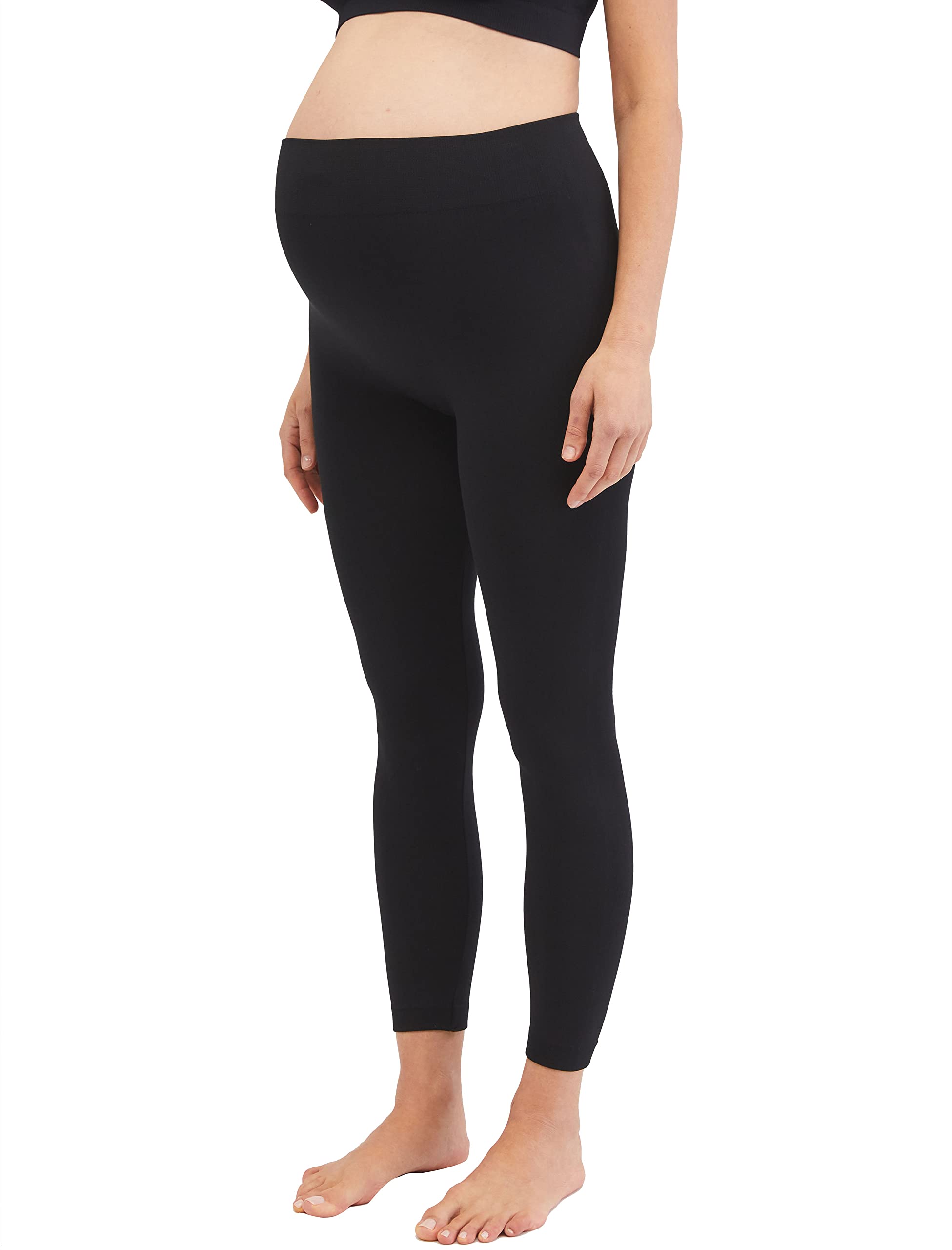 Motherhood Maternity Womens Pull on Fleece Legging
