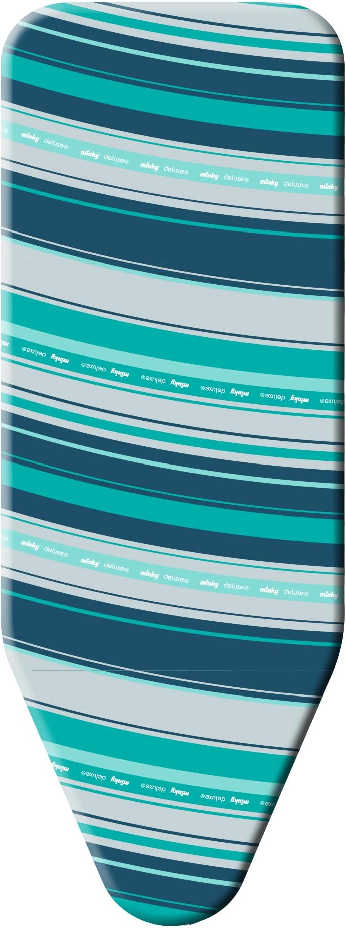 Minky Premium Extra Large Universal Fit Ironing Board Cover Fits Large Ironing Boards Up To 145 x 54 cm Supersize XL 100% Cotton, Multicolored