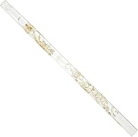 Vista 11 de Hall Crystal Flute 12202 - Flauta de cristal en línea en D - Carolina