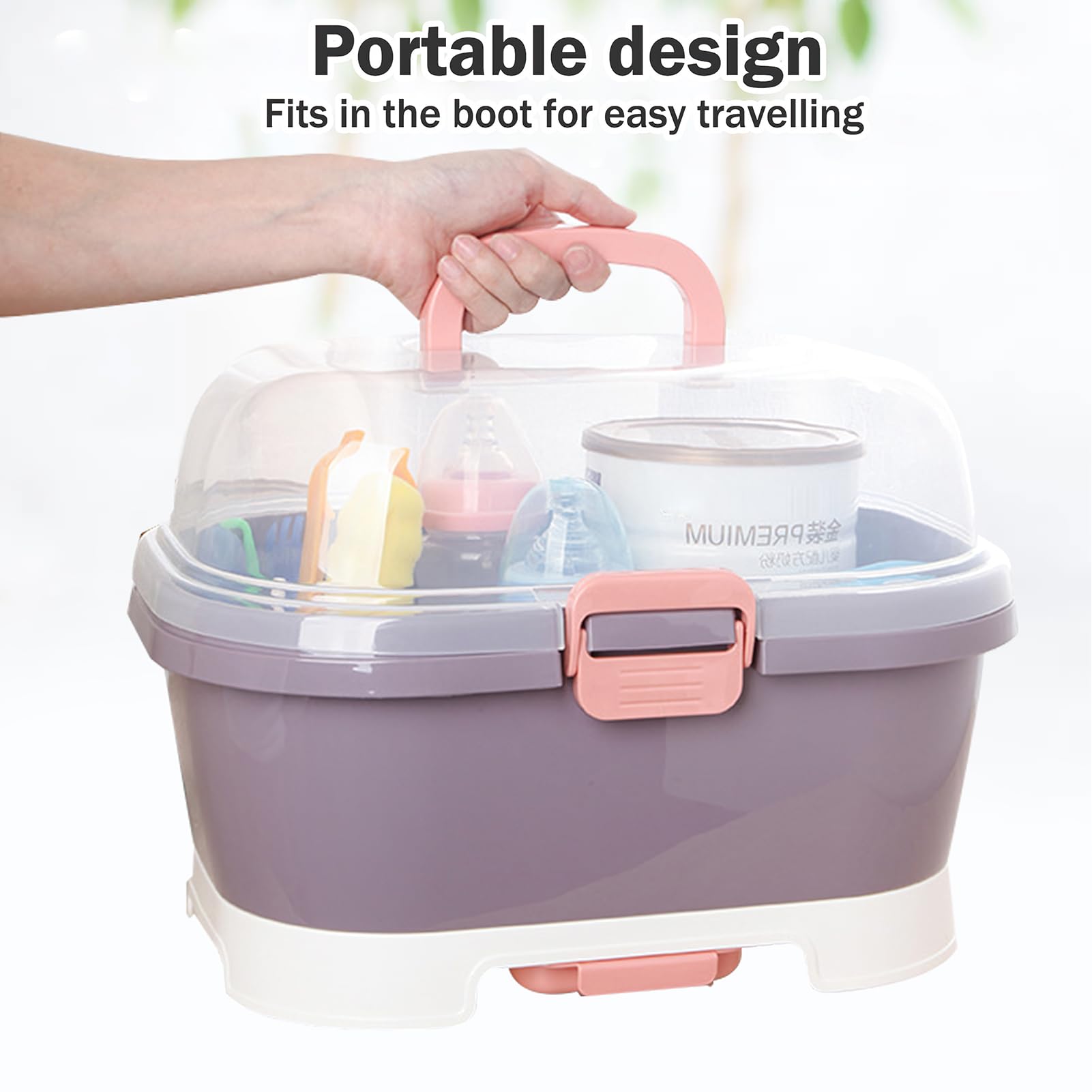 Baby Bottle Drying Rack Storage Travel Drying Rack For Baby