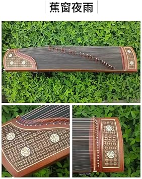 LANDTOM Professional Paulownia Guzheng(163cm)for Adults/beginner/Intermediate (Drizzling rain)