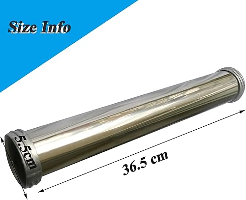 Miniatura 2 de Pistola de calafateo de salchichas de accionamiento manual, tubo de acero inoxidable, tubos de calafateo rellenables, tubos de sellador para