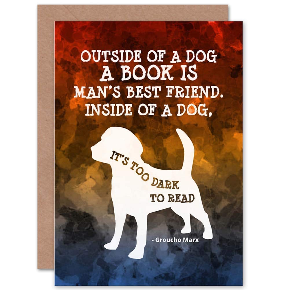 Artery8 - Greeting Card - Groucho Marx Joke