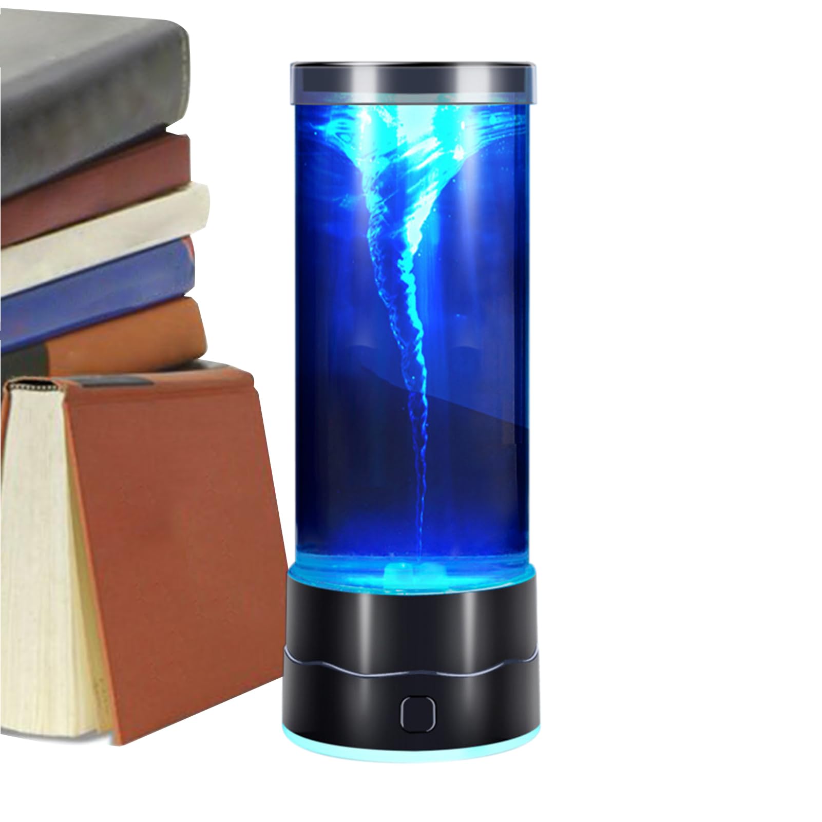 Yonuaret Tornado Twister Light | Relaxing Multi-Color Cool Fun Table Lamp - Water Tornado Maker Nightlight - for Home Dorm Office Study Bedroom Living Room
