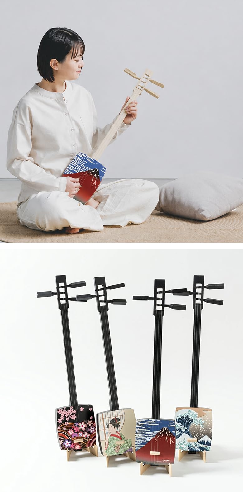 Amazon | ちんとん (三味線/赤富士/黒)小じゃみチントン 楽器 小じゃみ