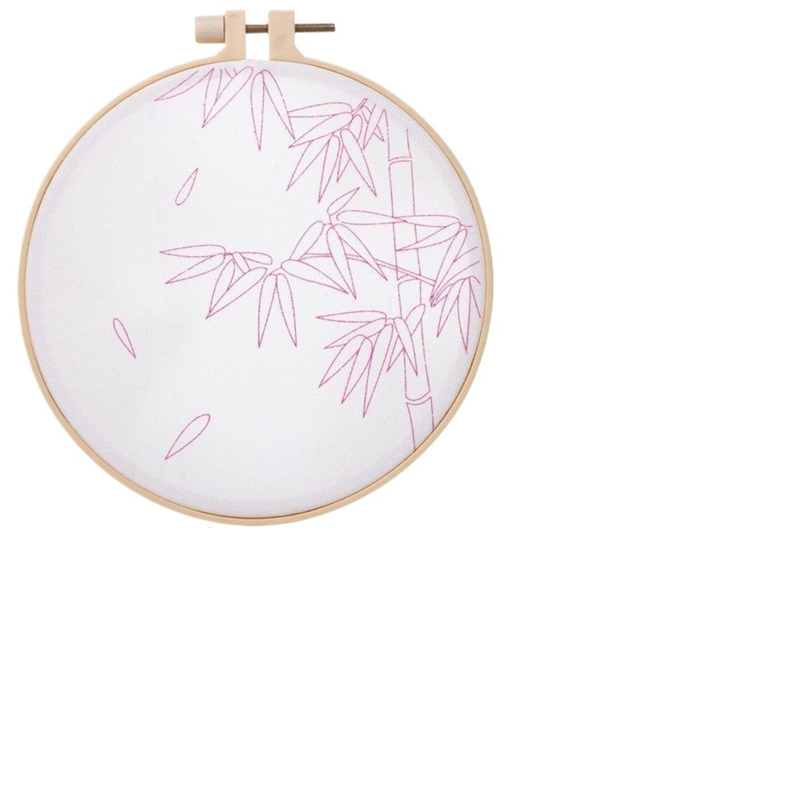 Eowstar Embroidery Kit for Beginners - Complete Needlework Tools with Embroidery Hoop for Cross Stitch(Color6)
