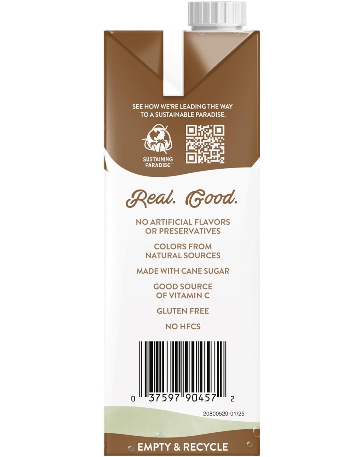 Island Oasis Pina Colada Beverage Mix, 33.8 fl oz (1 Liter) Pack of 2