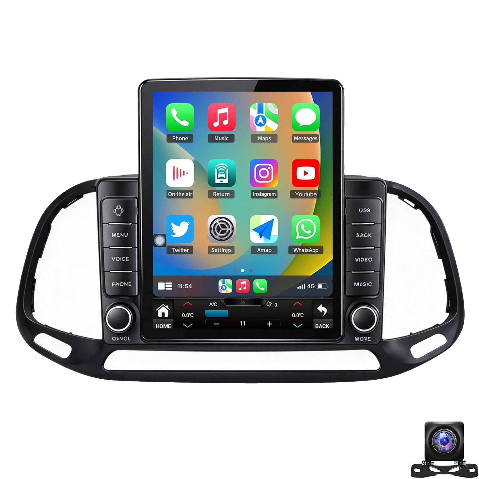 Autoradio DSP per Fiat Doblo 2015-2022 Dodge RAM ProMaster City Stereo