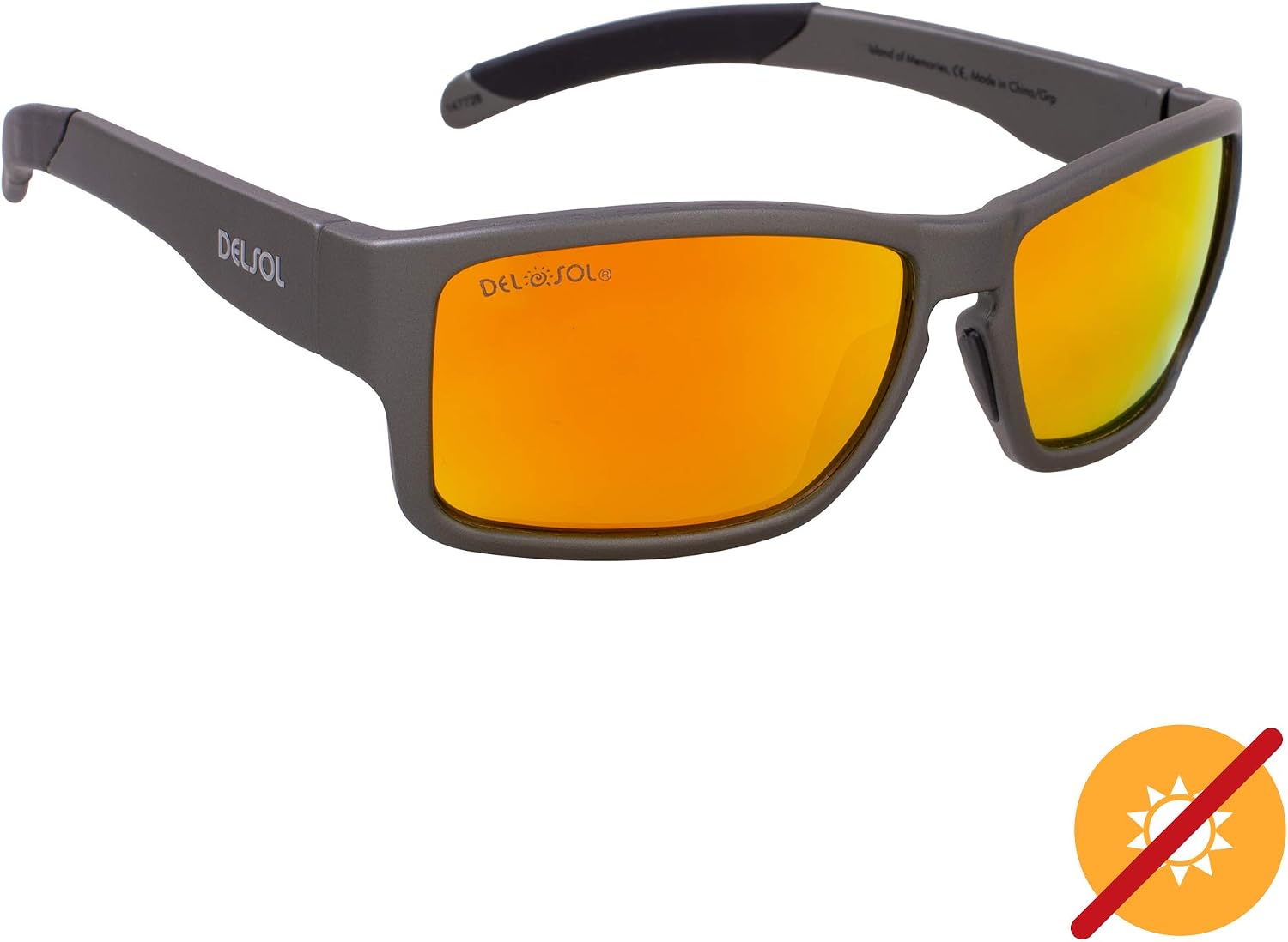 Del Sol Solize Color-Changing Sunglasses, 100% UVA and UVB Blocking Protection
