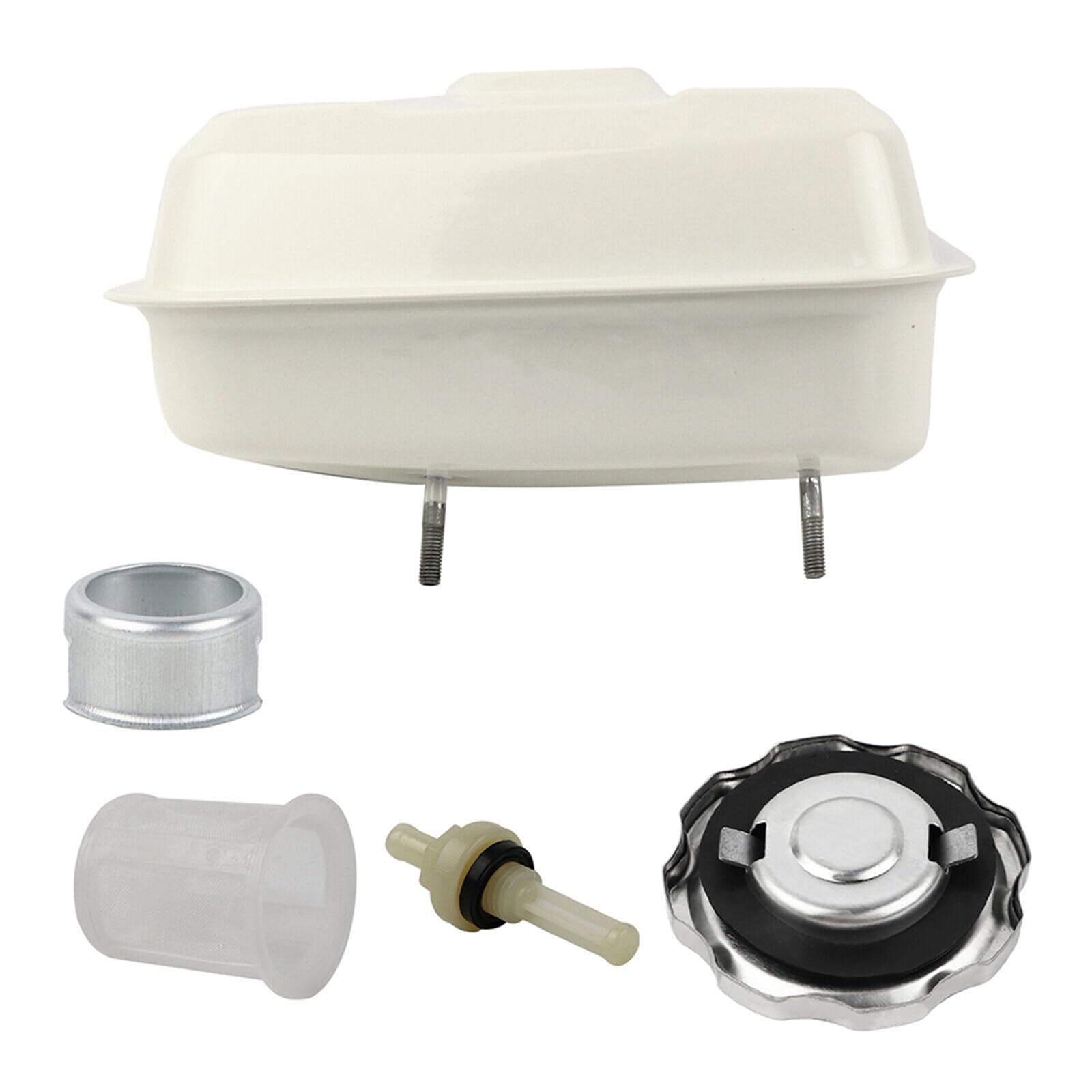 Wivplex Filtro de Tapa de Repuesto for Conjunto de Tanque de Combustible de 3L, for Piezas eléctricas de cortacésped de Motor GX140 GX160 GX200 Tapa del Tanque de Aceite de la cortadora de césped