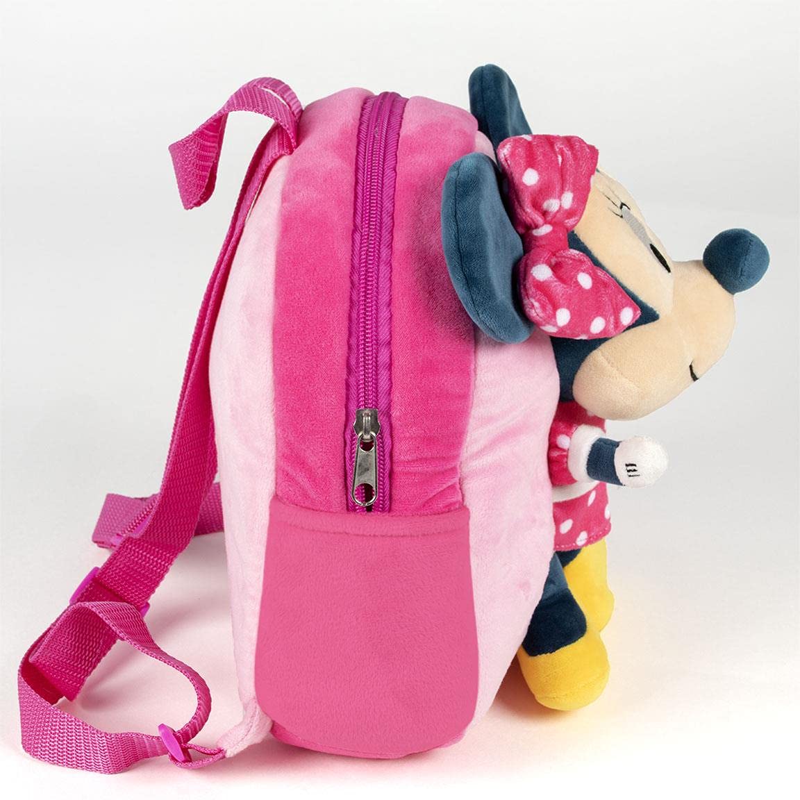 MINNIE MOUSE Cerdá Mochila guarderia con peluche, Talla única