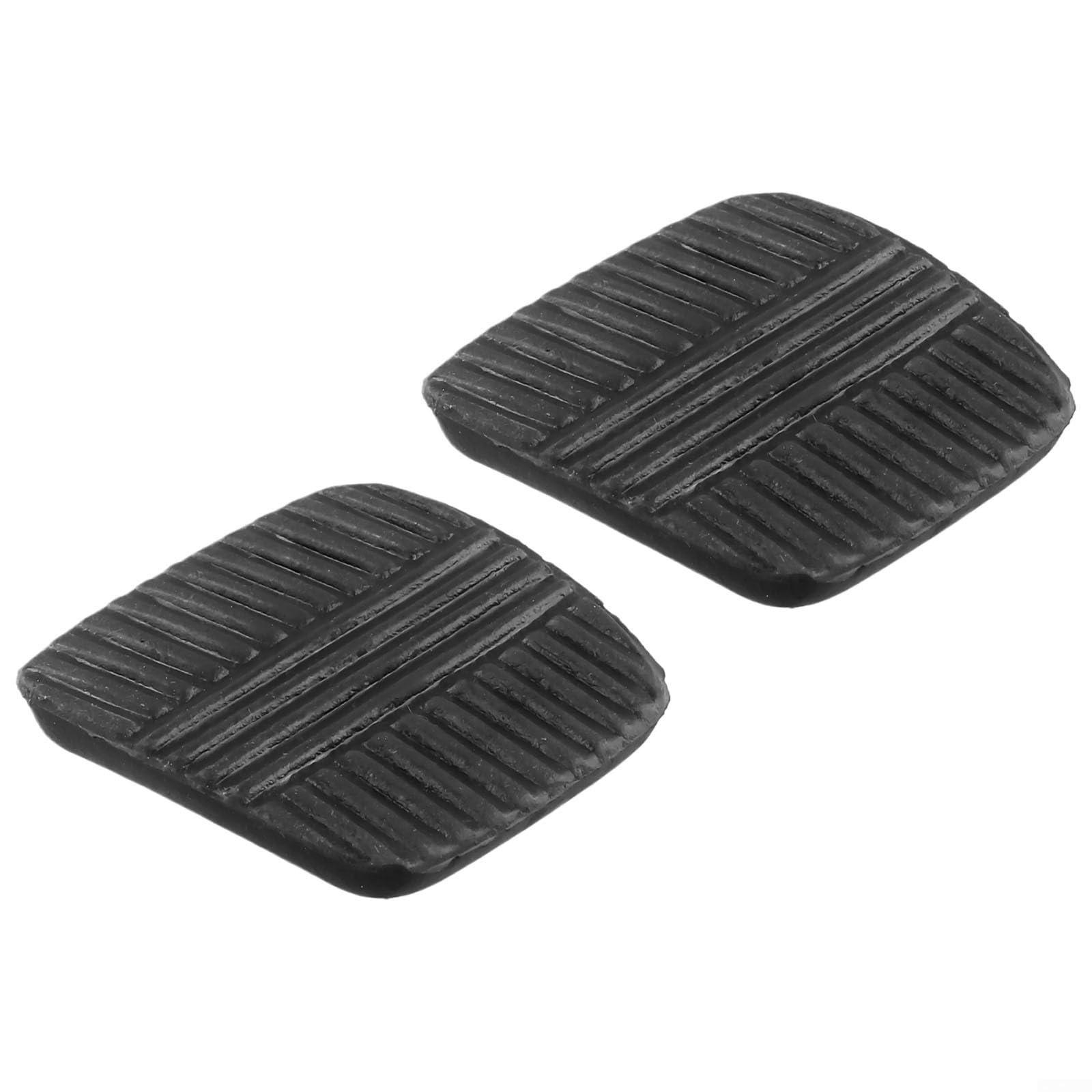 Juego de 2 fundas de goma para pedales de freno y embrague de coche para Nissan Patrol MQ