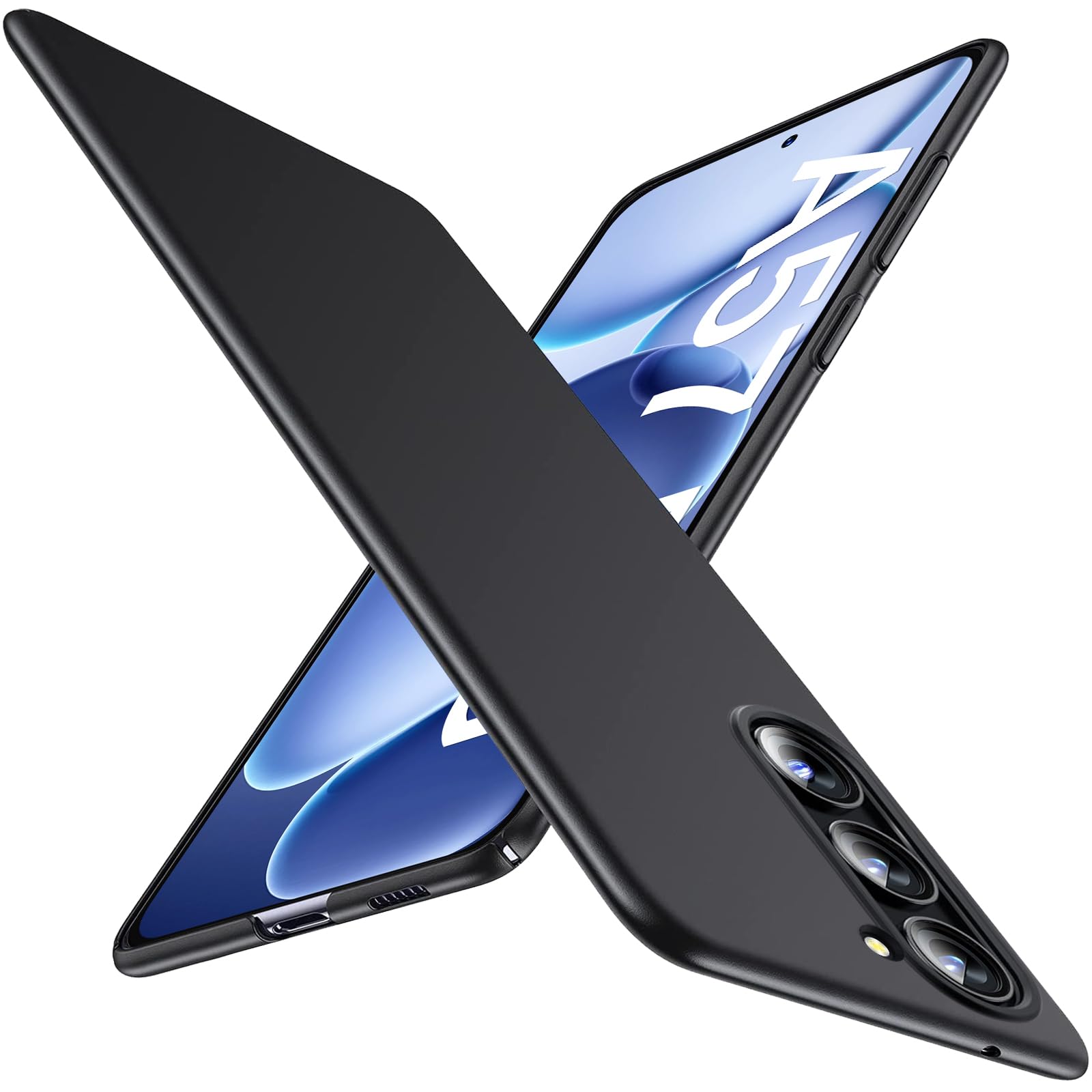 Coque Samsung A57 fine et résistante protection rigide robuste noire - 8