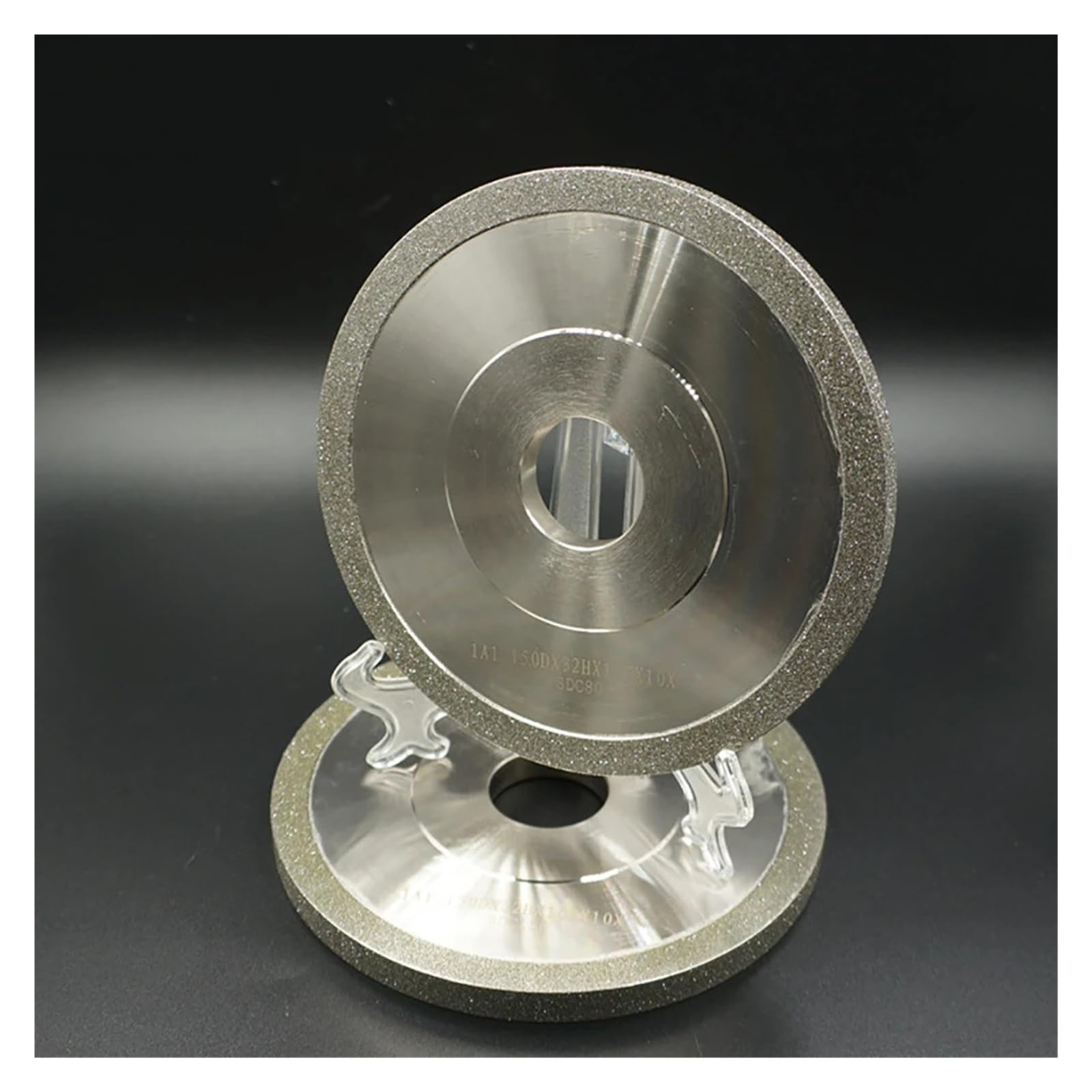 125 MILLIMETRI/150 MILLIMETRI CBN Mola diamantata In Ceramica Acciaio Al Tungsteno Fresa Speciale Strumento di Affilatura Lega di Smeriglio Parallelo(125MM,100 Mesh)