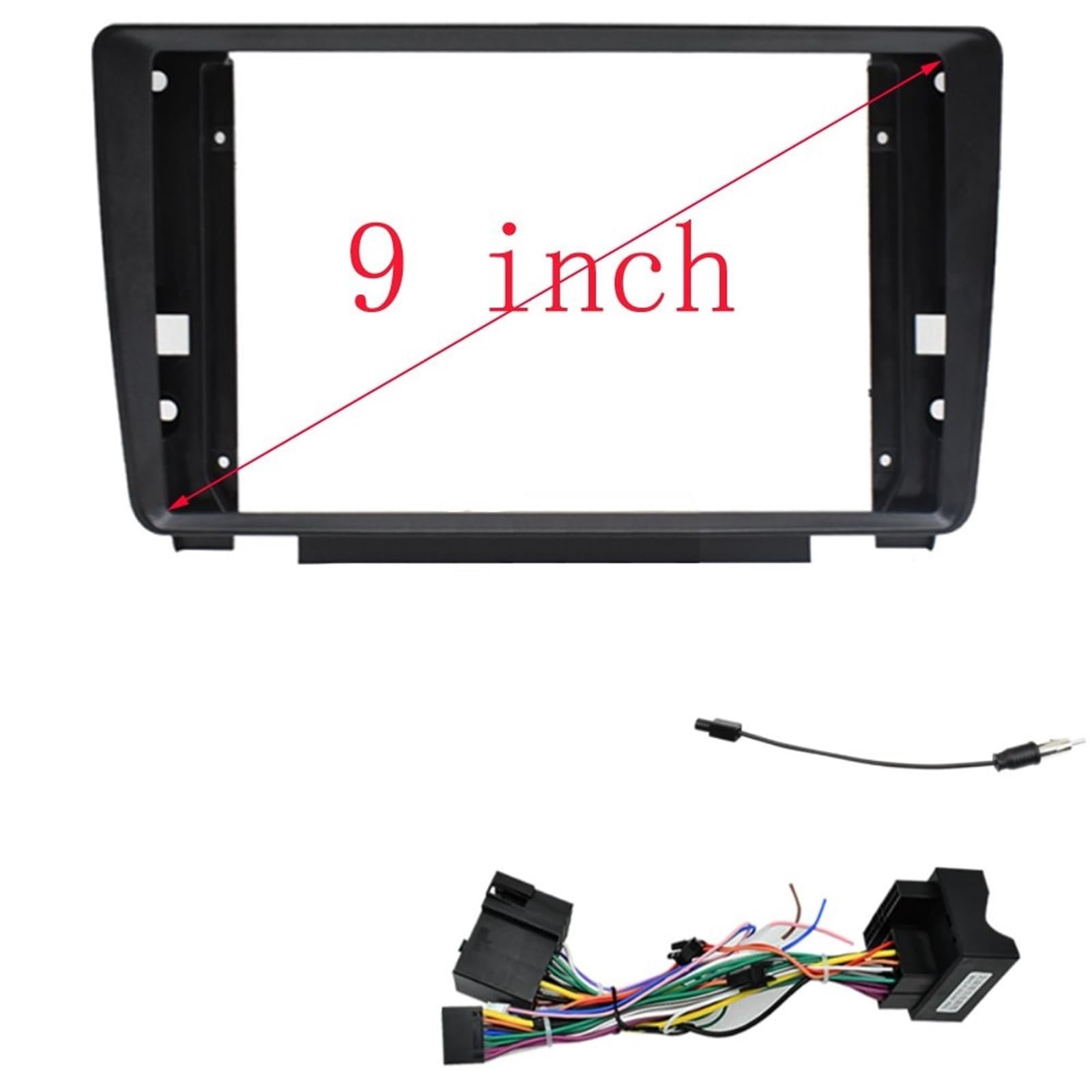 Marco Panel Radio Estéreo Para Skoda Para Octavia Mk2 Para A5 2004-2014