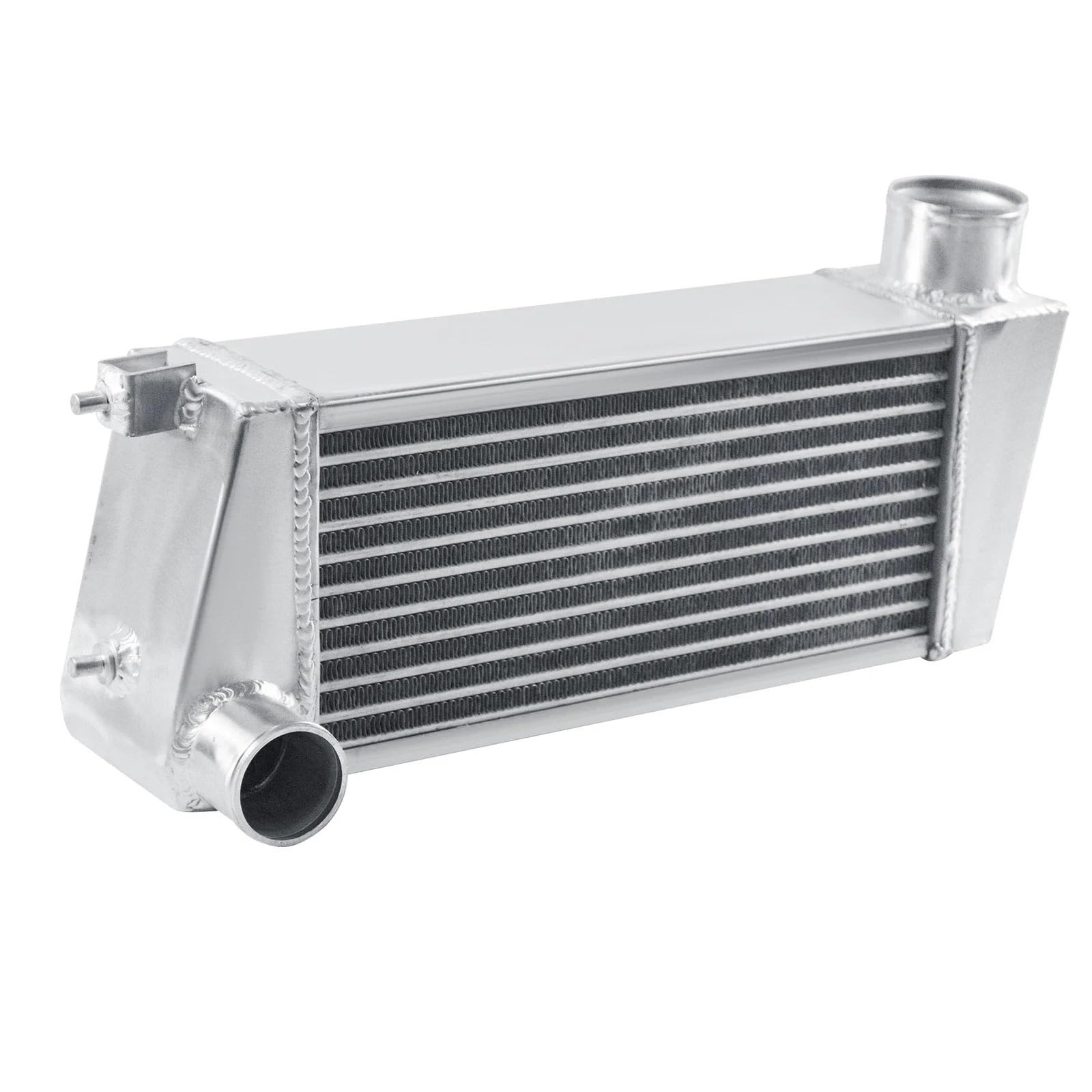 Zestaw intercooler 200 C3 Quattro 3B 2. 20V Turbo .28'' | 1989-1990 58MM Inlet/Outlet Aluminum Aluminium Chłodnica powietrza doładowującego