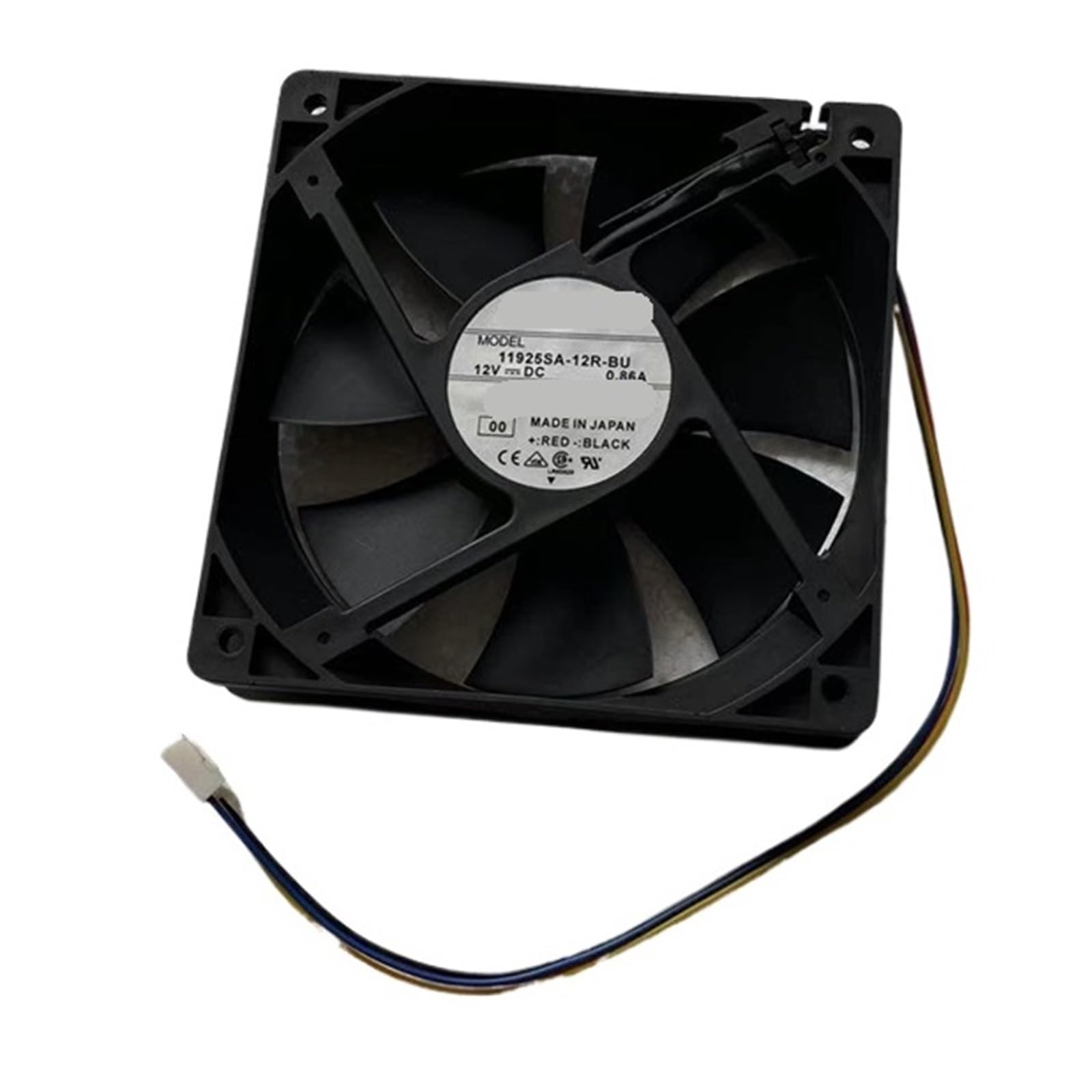 YMUGUEGH 120x120x25mm 11925SA-12R-BU 12025 12V 0.86A 12cm Cooling Fan