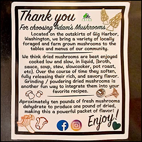 Rhino Fine Foods Adam'S Mushrooms, Pacific Northwest Wild Chanterelles Mushrooms  thumb #4