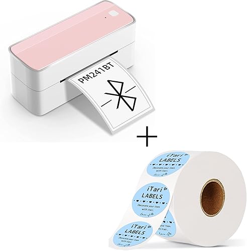 Impresora térmica inalámbrica Bluetooth para envíos Impresora de etiquetas de 4 x 6 para paquetes de envío y pequeñas empresas, impresoras de