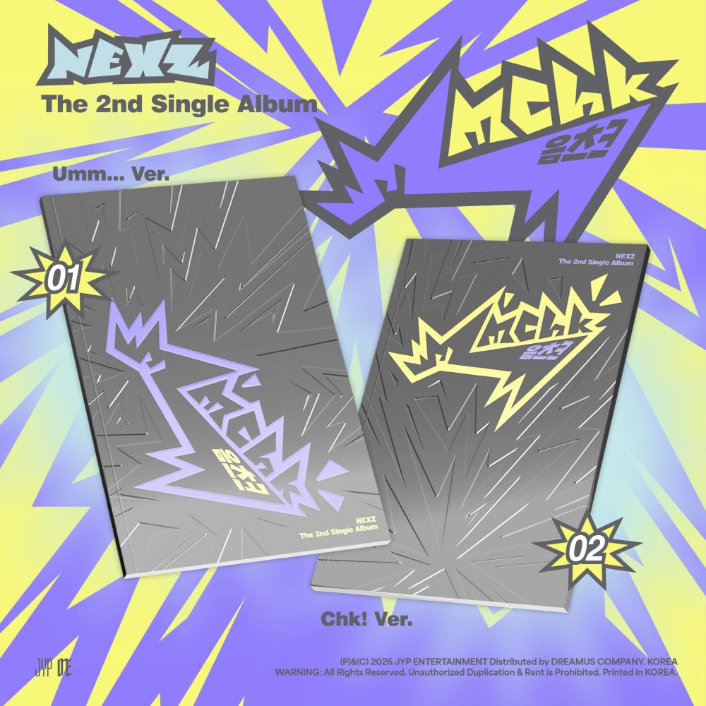 Générique NEXZ - Mmchk 2nd Single Album+Pre-Order Gift (Chk! ver.)