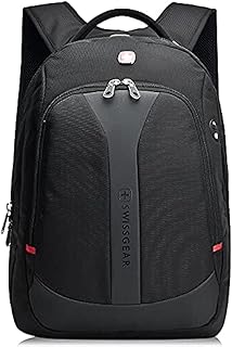 Swissgear Waterproof Stylish Laptop Backpack 15.6 inch Swiss Gear Bag for Apple / Dell / Toshiba / Lenovo / Asus / Samsung / HP / Microsoft / MSI - Black , 2725617621230