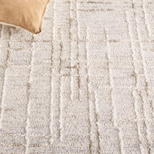 Tapete Decorativo SAFAVIEH Abstract 6' x 9' Gris y Salvia miniatura 6
