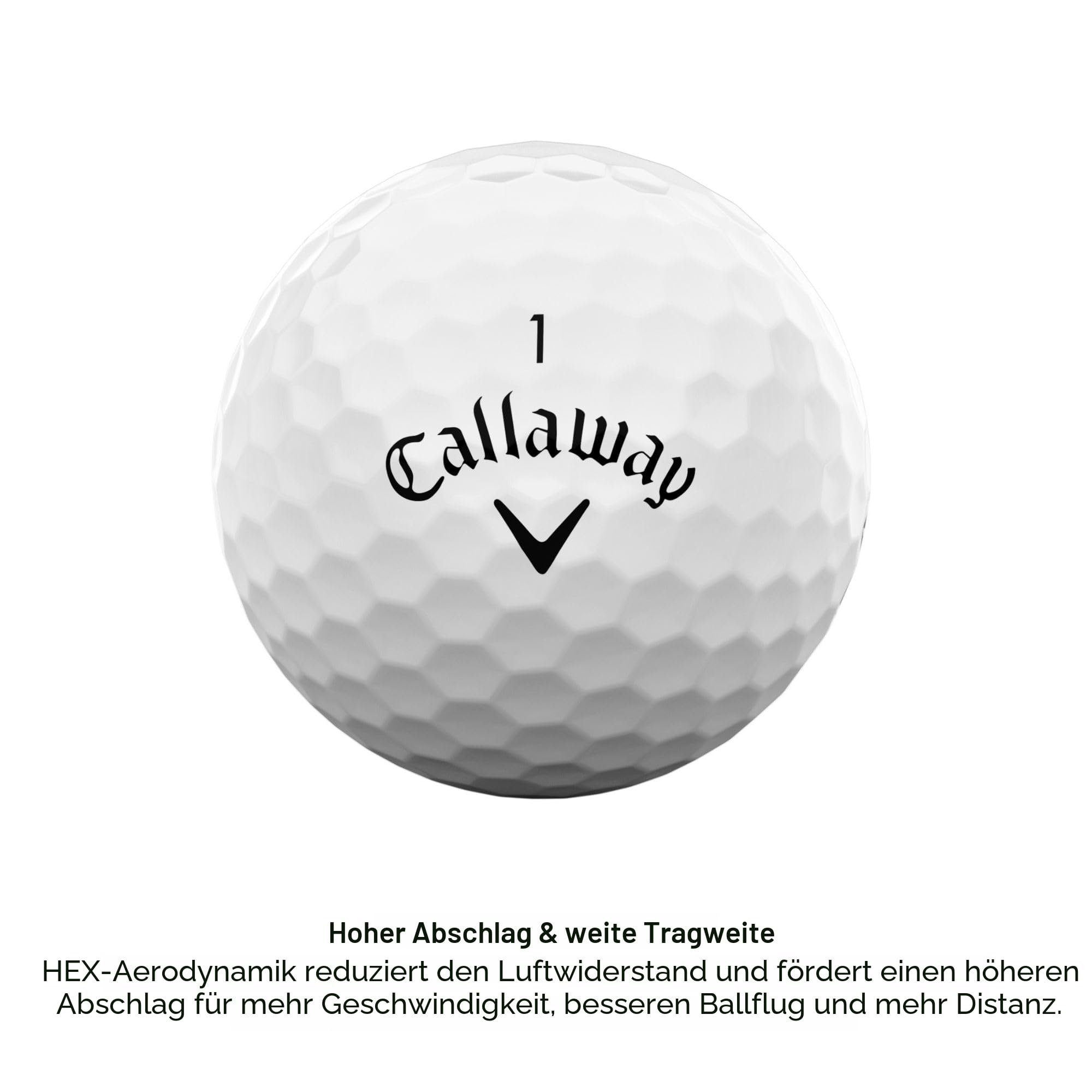Callaway Warbird Golfbälle (Version 2023)