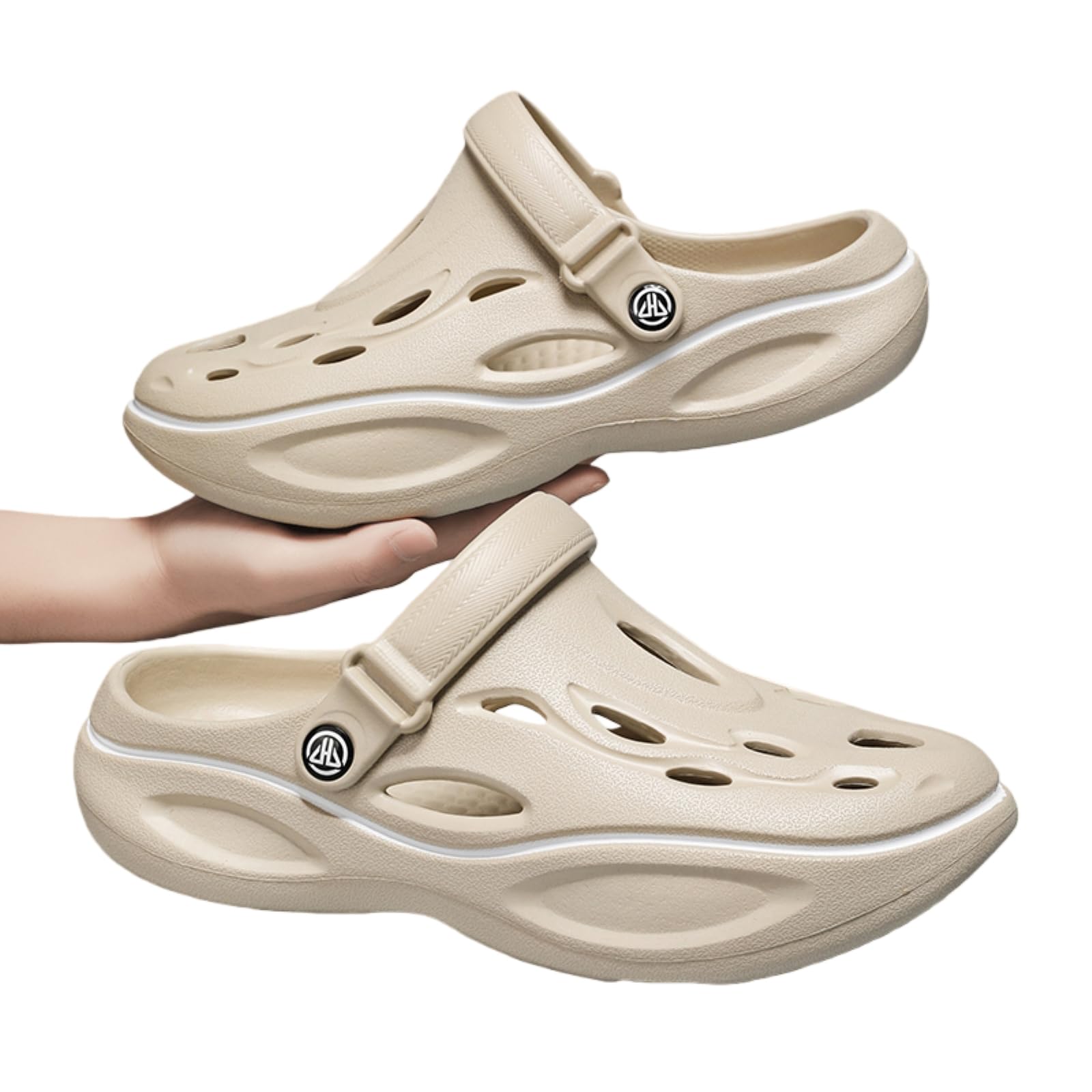 Chaussons sandales d'été parfaits pour marcher dans le jardin en couple