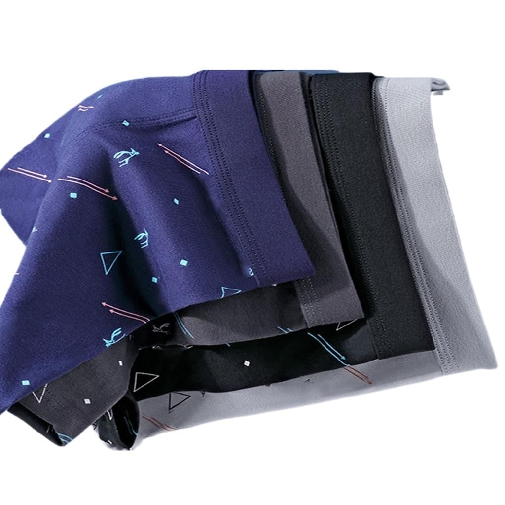 Sous-vêtements en Coton pour Homme XL avec Caleçon Coins Plats U