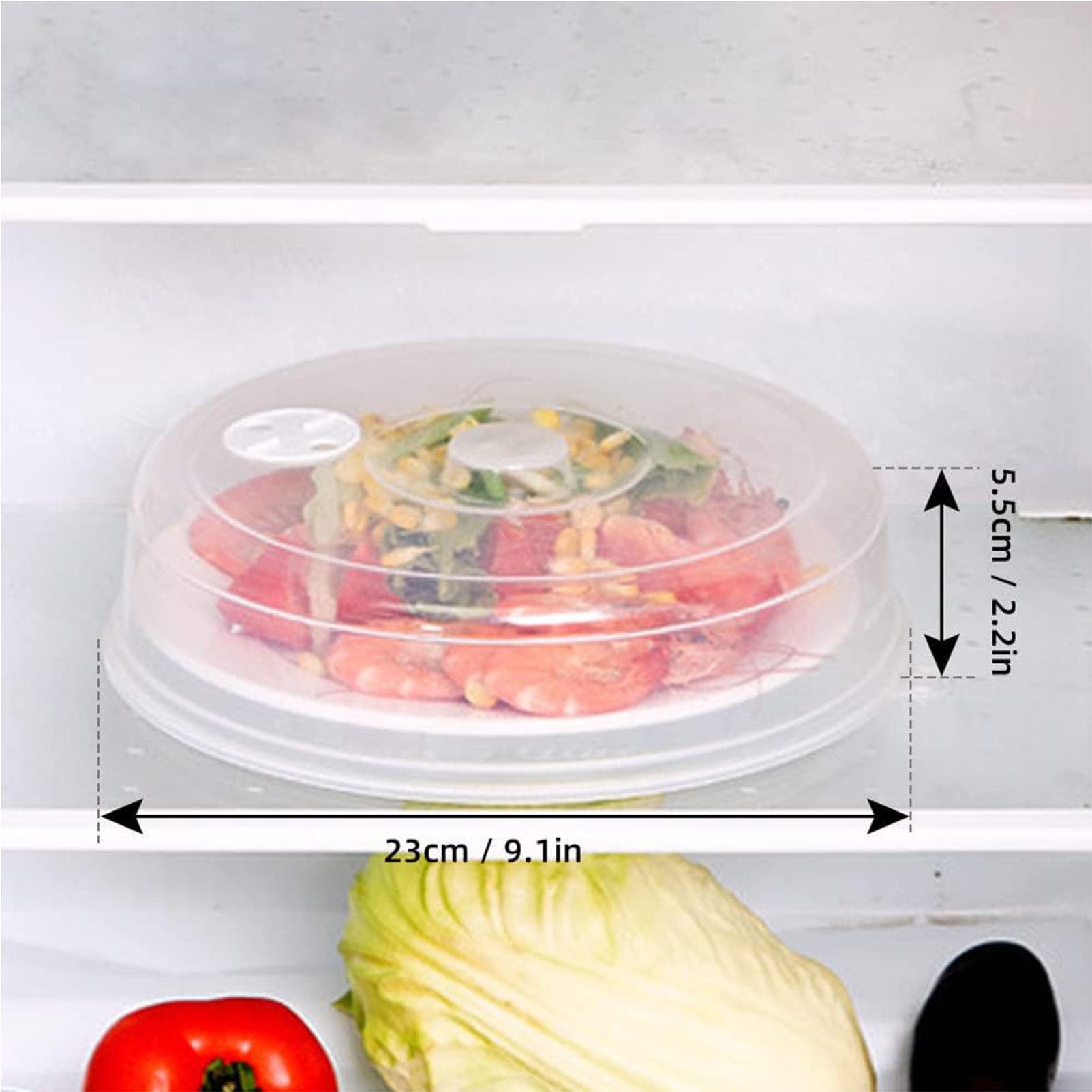 Sigilli la Copertura Fresca della Ciotola, la Grande Copertura microonde, la Copertura Fresca di plastica dei pp del commestibile per alimento e Le stoviglie microonde,A