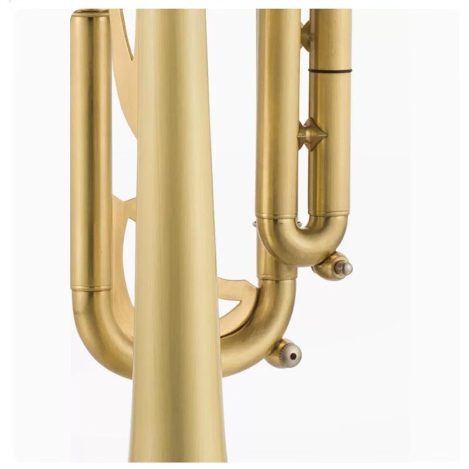 początkujących trąbka B Flat Trąbka Instrument Muzyczny Mosiądz Przenośny Wytrzymały Profesjonalny Początkujący Trąbka