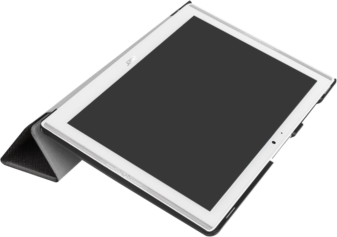 Acer Iconia One 10 B3-A40 Slim Shell Case - Ratesell Tri-Fold Smart-Shell Stand Case Cover with Auto Sleep/Wake for 10.1" Acer Iconia One 10 B3-A40 Android 6.0 Tablet Don't Touch My Pad