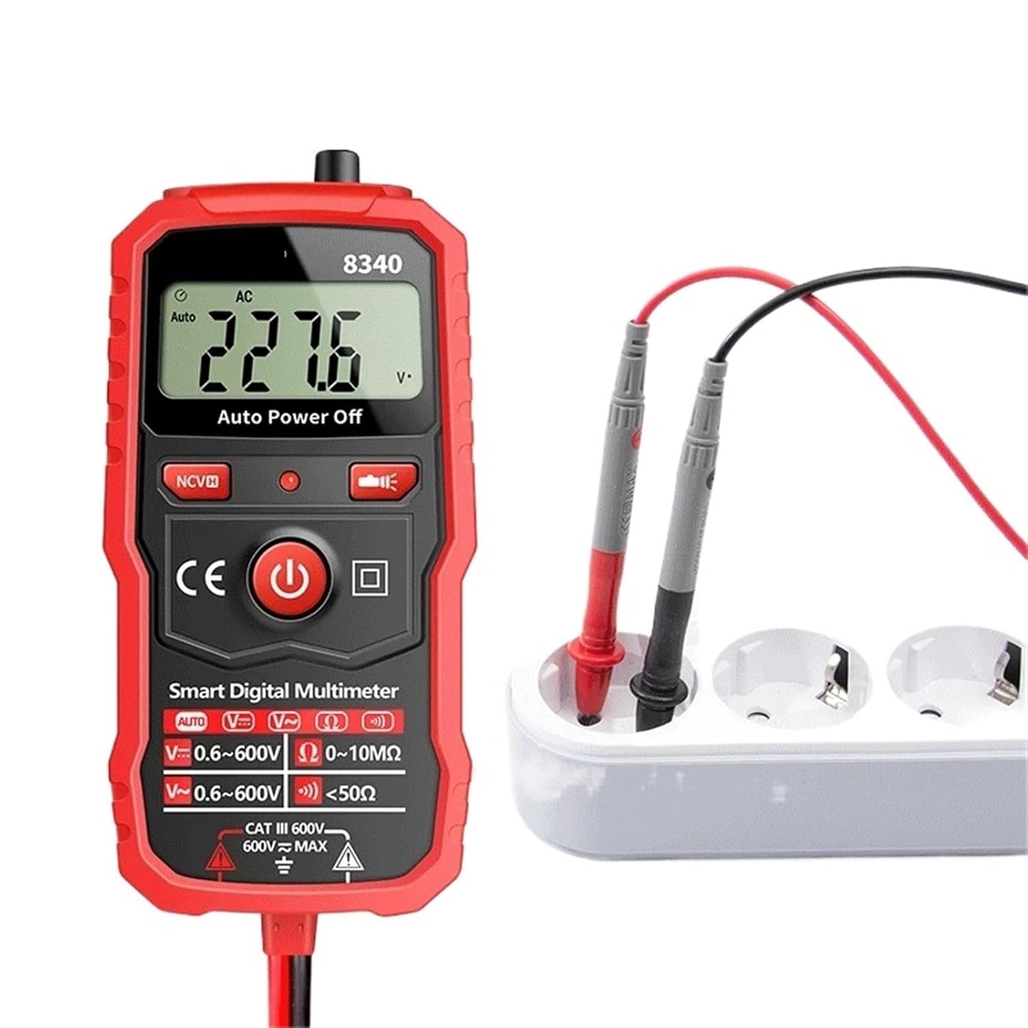 Mini Digital multimeter 1999 Counts 400V AC/DC Voltmeter Circuit Test Zero FireWire Auto Tester Handheld multimetre