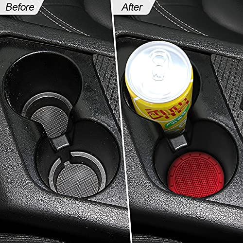 4-Pack-Car-Cup-Holder-Coaster-275-Inch-Diameter-Non-Slip-Universal-Insert-Coaster-Durable-Suitable-for-Most-Car-Interior-Car-Accessory-for-Women-and-Men-Red