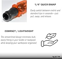 Vista 6 de MIP Herramienta rápida de brocas de accionamiento de mango de cambio de 1/4 "para reparaciones de automóviles RC