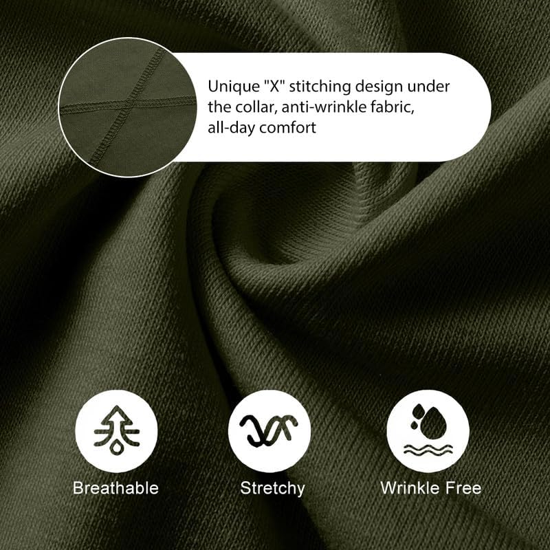 Mens 3 Pack Crewneck T-Shirts Multipack Short Sleeve Hipster Hip Hop Longline Classic Tee Tops - Image 4