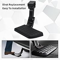 Vista 4 de 75312-01A escalón de parachoques trasero compatible con Ford F150 (2015 2016 2017 2018 2019 2020) Escalón retráctil para caja de camión