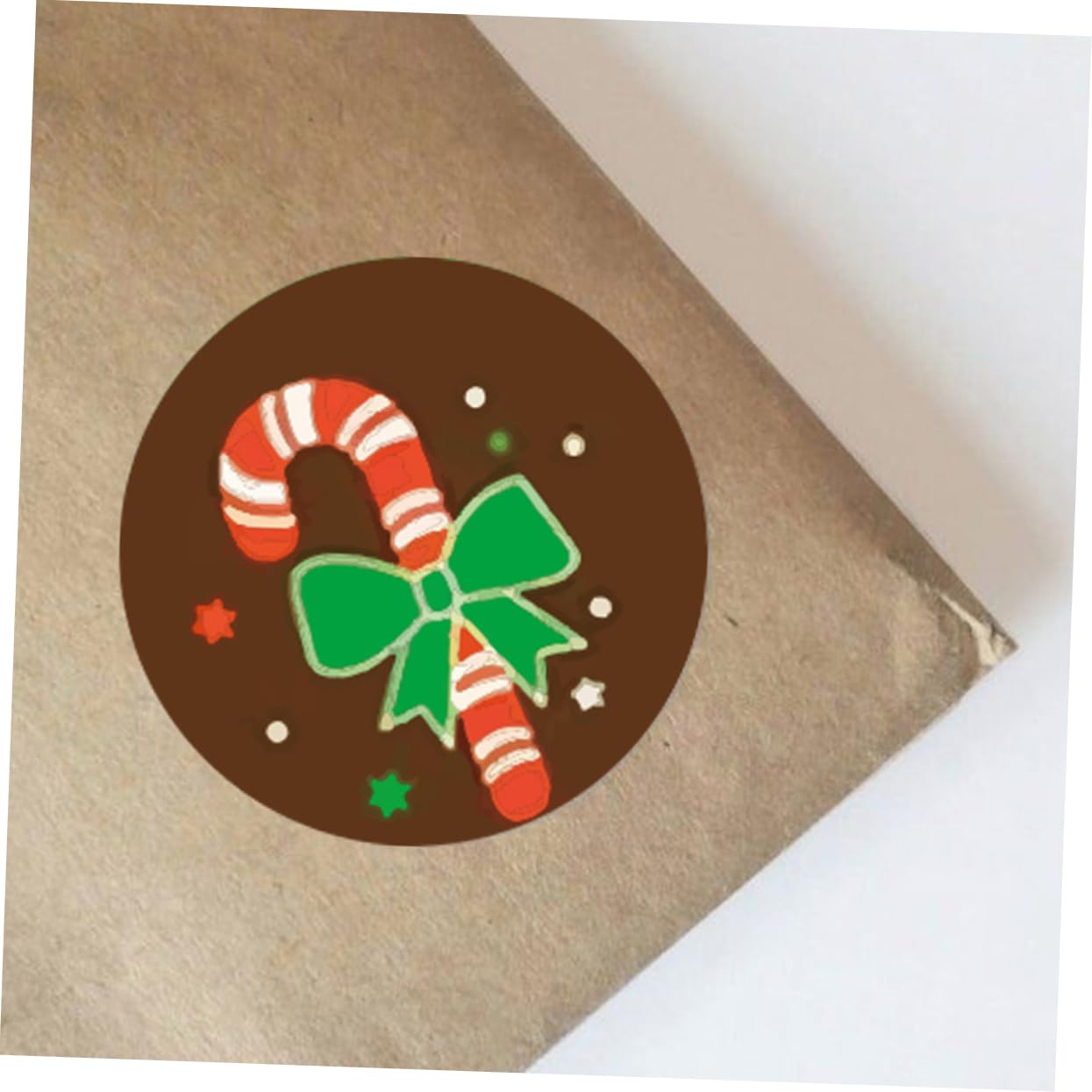 10rotoli Adesivi Natalizi Per Regali Etichette Decorative Autoaderenti Con Motivi Cartooneschi Per Confezionamento Feste e Attività Creative