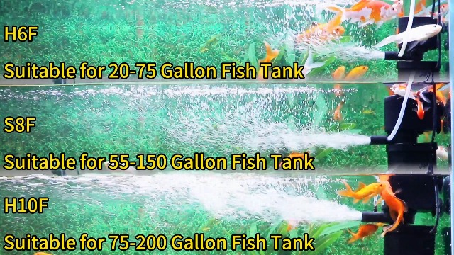 600GPH UV Aquarium Filter for 75-300 Gal Tank, Large Fish Turtle Tank Green Water Clean Machine Submersible Canister Filter Powerful Pump Pond Filter for Saltwater Freshwater Crystal Green Killing - image 8