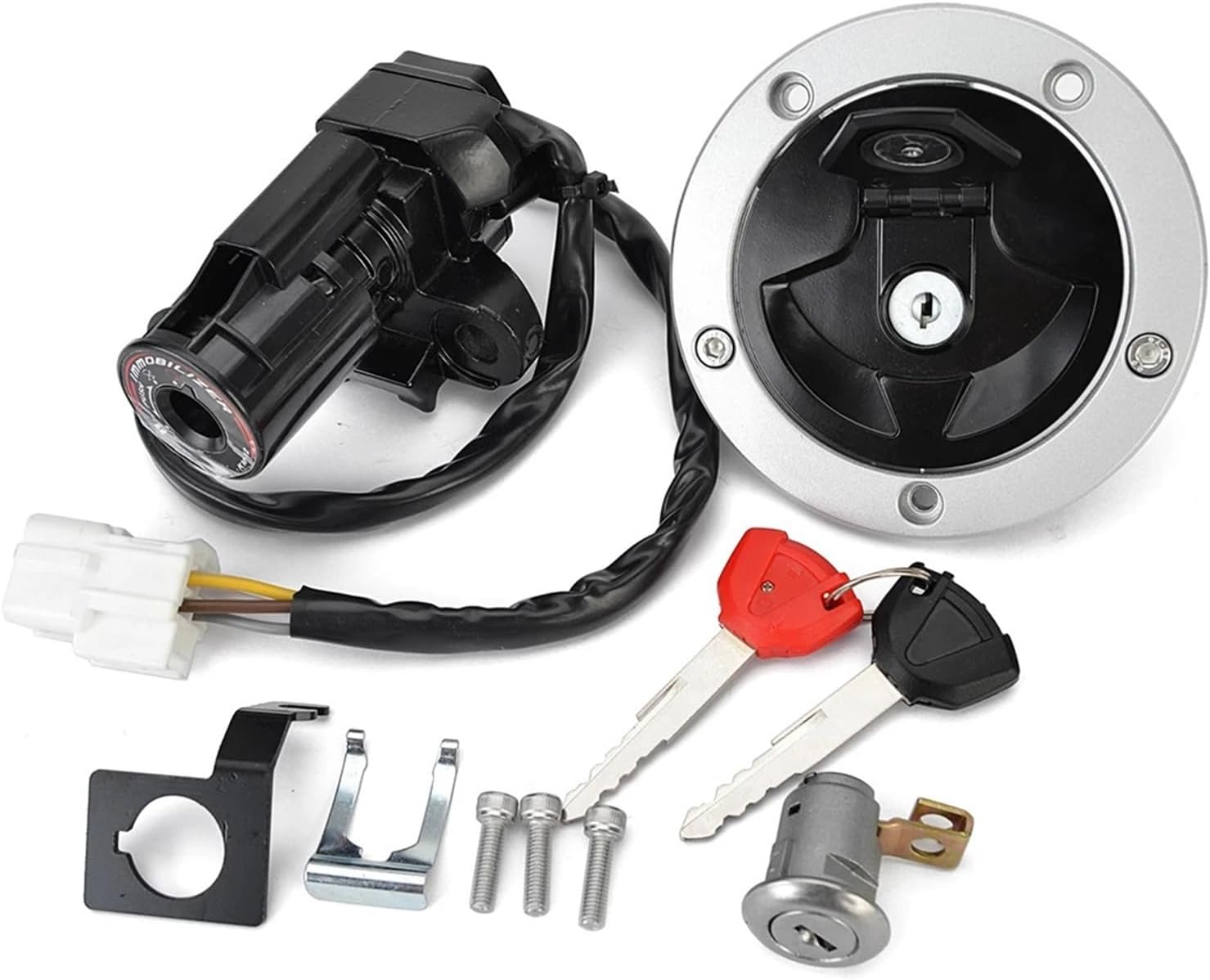 ZX 1000 オートバイ点火燃料ガスタンクキャップカバーロックFor ZX1000