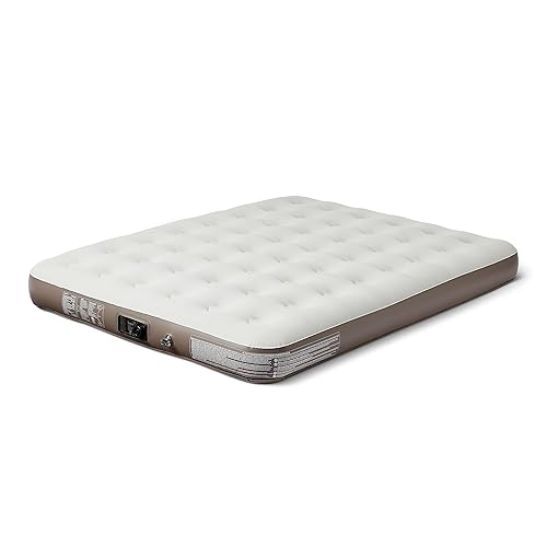 Amazon Basics Air Mattress Queen with Built in Pump, Inflatable
